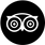 TripAdvisor - Black Circle